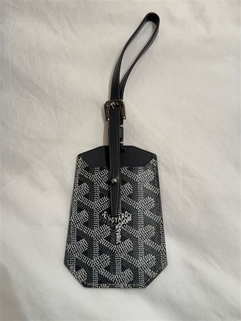 goyard luggage tag blog|Goyard bag.